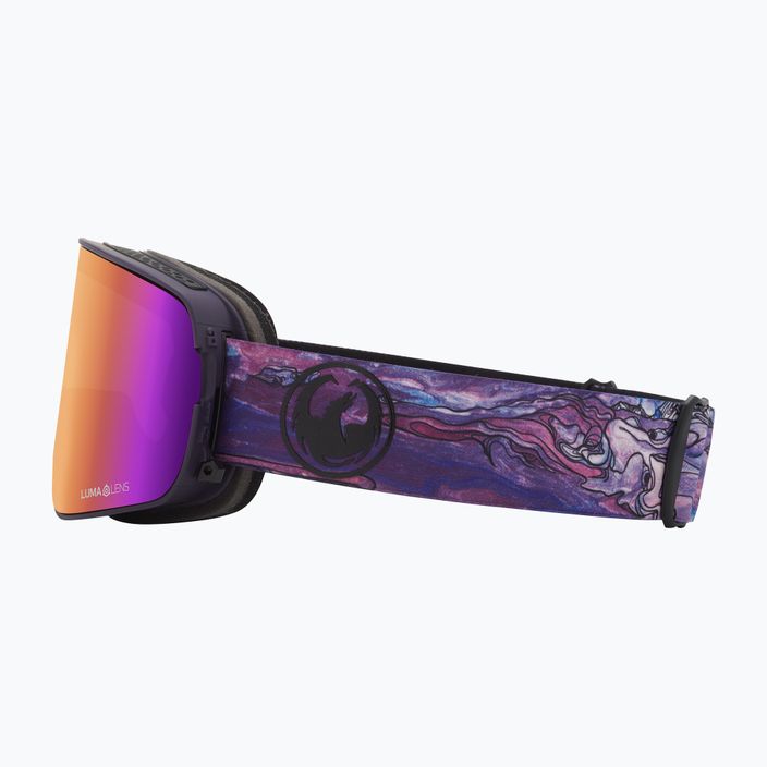 DRAGON NFX2 chris benchetler/lumalens viola ion/lumalens ambra occhiali da sci 40458/6030505 2