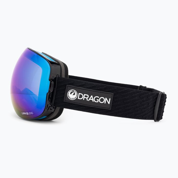 Occhiali da sci DRAGON X2 icon blue/lumalens blue ion/amber 5