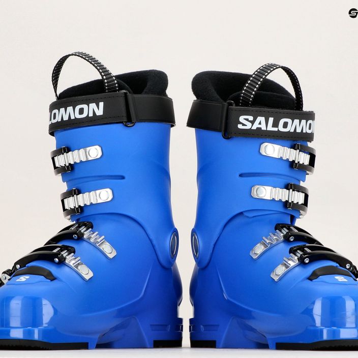 Scarponi da sci per bambini Salomon S Race 60 T L race blue/white/process blue 13