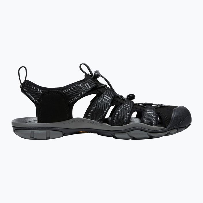 KEEN Clearwater CNX sandali da trekking da uomo nero/gargoyle 10