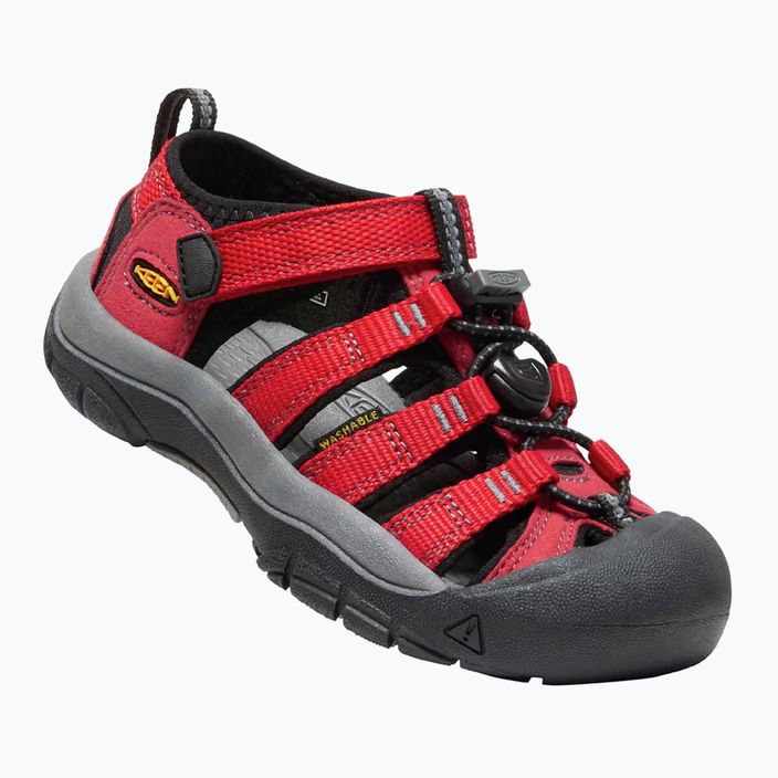 KEEN Newport H2 sandali da trekking per bambini con nastro rosso/gargoyle 7