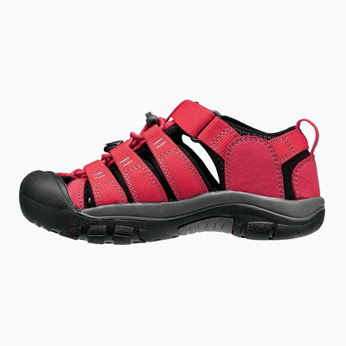 KEEN Newport H2 sandali da trekking per bambini con nastro rosso/gargoyle 9