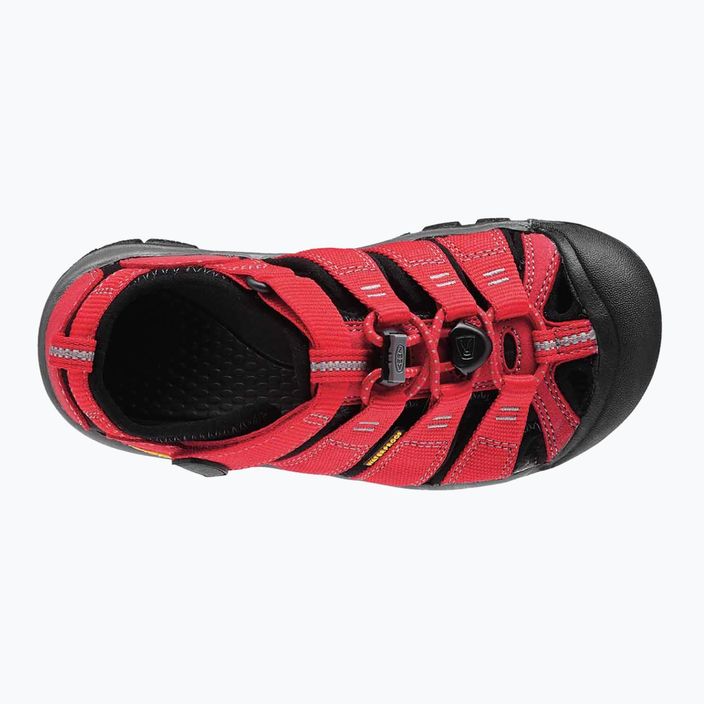 KEEN Newport H2 sandali da trekking per bambini con nastro rosso/gargoyle 12