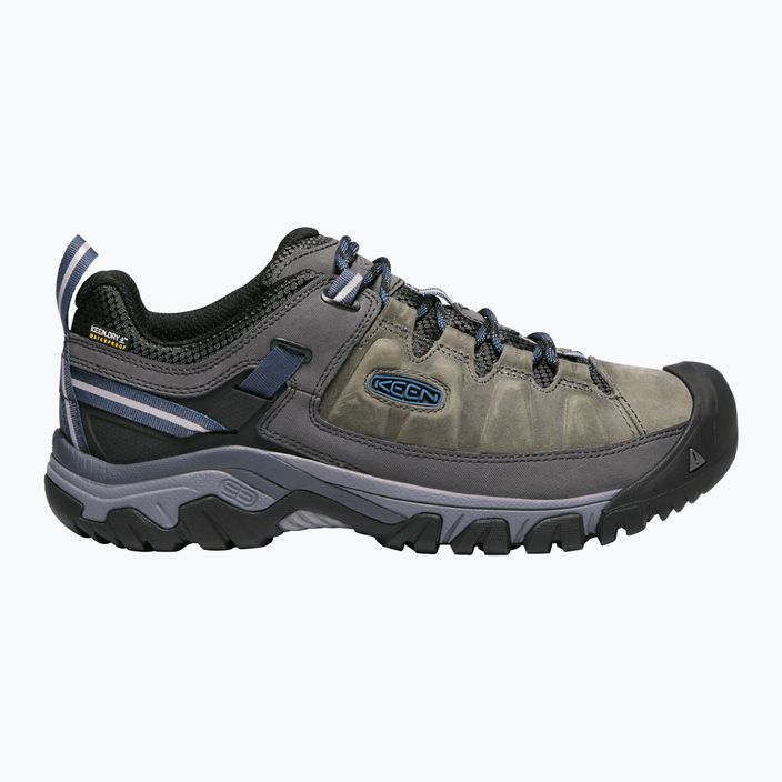 KEEN Targhee III WP scarpe da trekking da uomo grigio acciaio/blu capitano 12