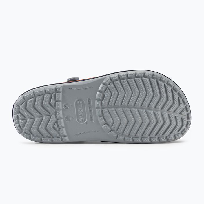 Crocs Crocband infradito grigio chiaro/navy 6