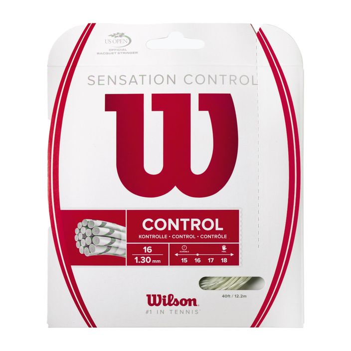 Corda da tennis Wilson Sensation Control 12,2 m grigio WRZ941200+ 2