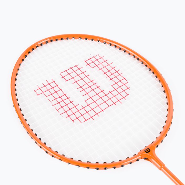 Wilson Bad.set Gear kit racchette badminton 2 pezzi giallo WRT875500 4
