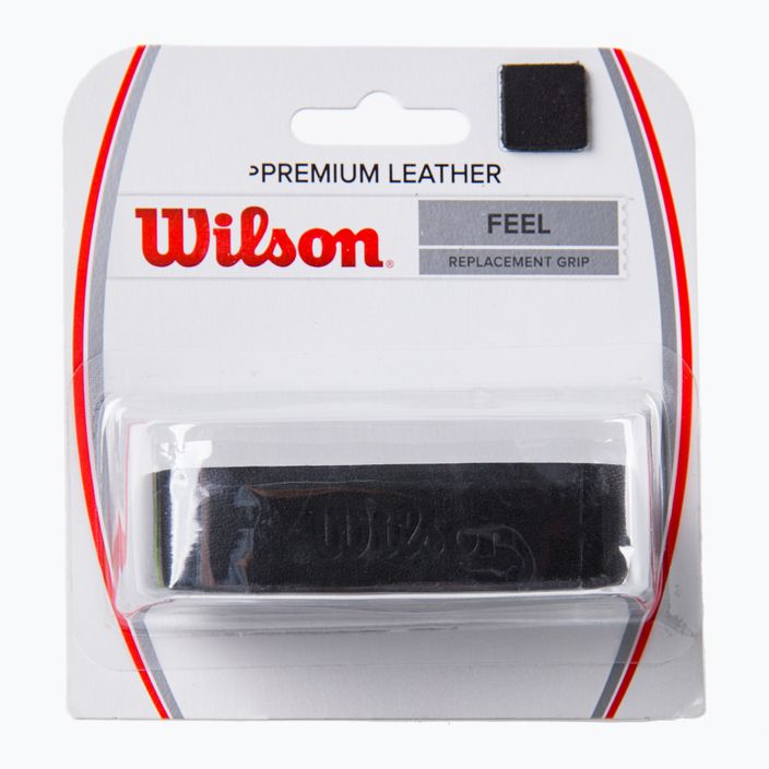 Wilson Premium Leather Grip racchetta da tennis nero WRZ470300+