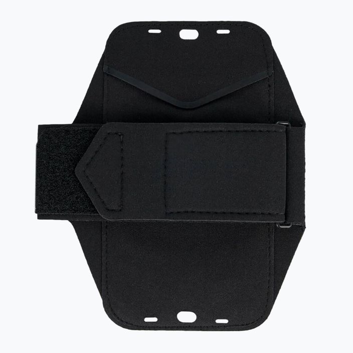 Nike Lean Arm Band fascia telefonica da corsa nero/nero/argento 3