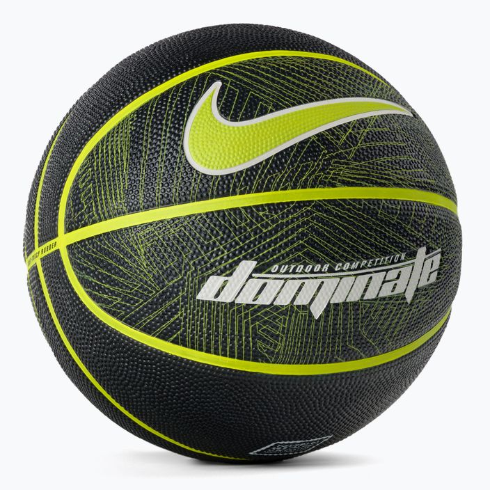 Nike Dominare 8P nero / giallo basket dimensioni 7 2