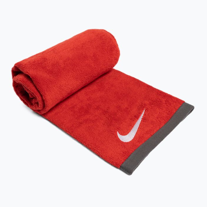 Asciugamano Nike Fundamental Large sport rosso/bianco 2