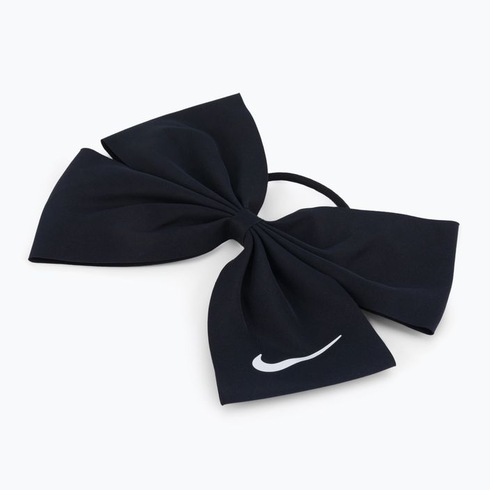 Elastico per capelli Nike Bow bianco/nero