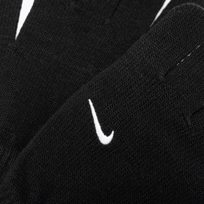 Guanti invernali Nike Knit Swoosh TG 2.0 nero/bianco 4