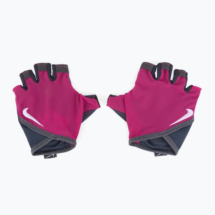 Guanti da allenamento Nike Gym Essential da donna rosa acceso/antracite/bianco 3