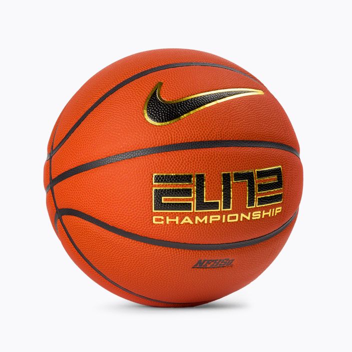 Nike Elite Championship 8P 2.0 sgonfio ambra / nero / oro metallico basket dimensioni 7 2