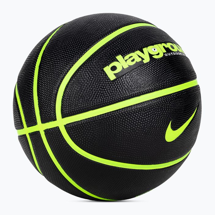 Nike Everyday Playground 8P sgonfio basket nero / volt / volt dimensioni 5 2