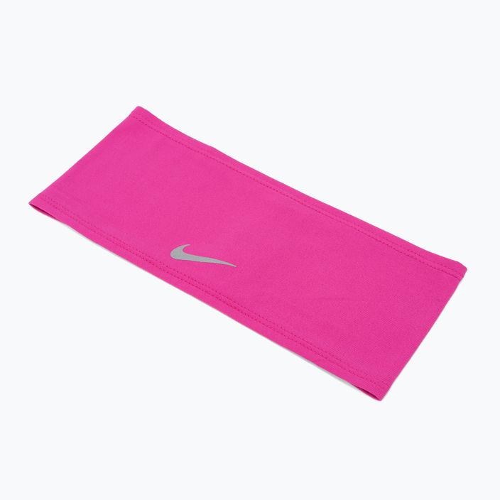 Fascia Nike Dri-Fit Swoosh 2.0 attivo rosa/argento