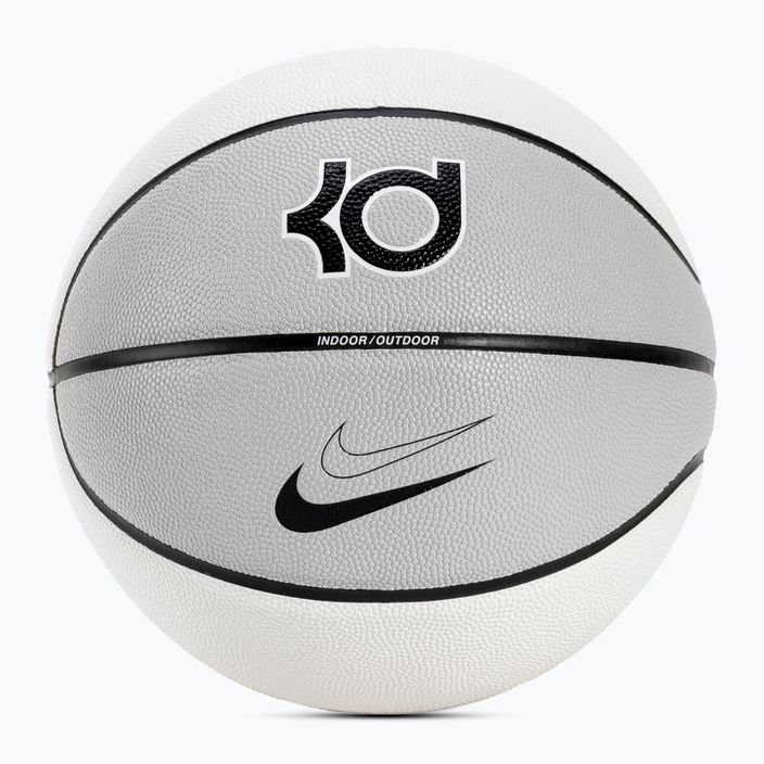 Nike All Court 8P K Durant sgonfiato vertice bianco / grigio nebbia / nero basket dimensioni 7
