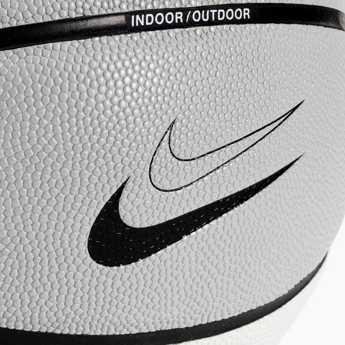 Nike All Court 8P K Durant sgonfiato vertice bianco / grigio nebbia / nero basket dimensioni 7 3