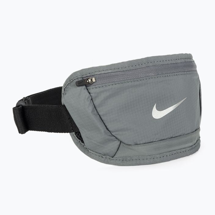 Nike Challenger 2.0 Waist Pack Piccolo marsupio grigio fumo/nero/argento 2