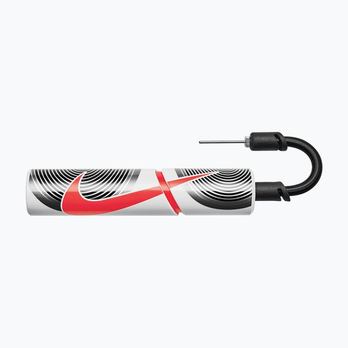 Nike Essential Ball bianco / nero / cremisi brillante pompa 2