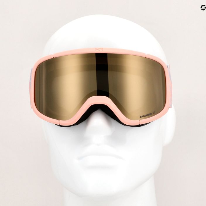 Salomon Lumi Flash tropical peach/flash gold occhiali da sci per bambini 10