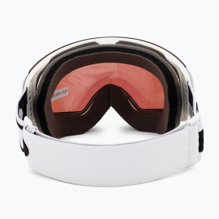 Oakley Flight Deck M bianco opaco/prizm snow jade iridium occhiali da sci 3