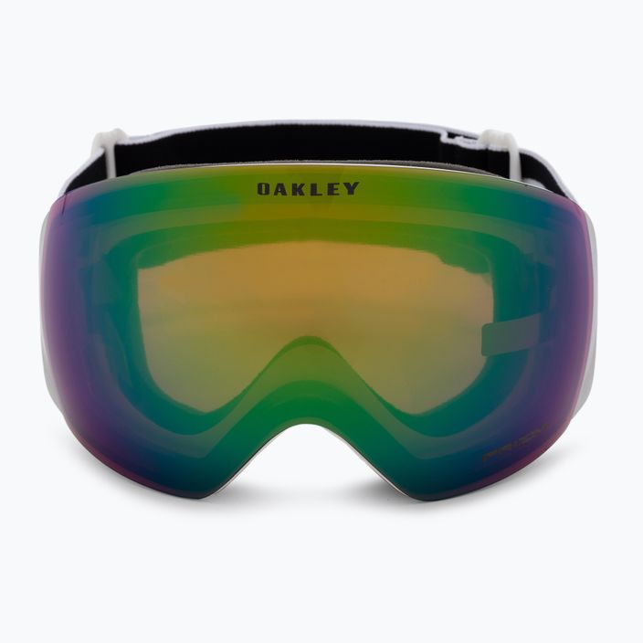 Occhiali da sci Oakley Flight Deck L bianco opaco/prizm snow jade iridium 2