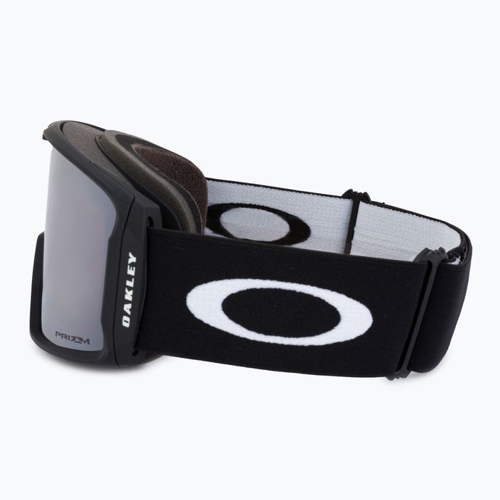 Oakley Line Miner L nero opaco/prizm snow black iridium occhiali da sci 4
