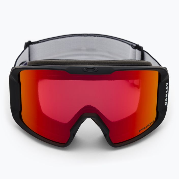 Oakley Line Miner L nero opaco/prizm snow torch iridium occhiali da sci 2