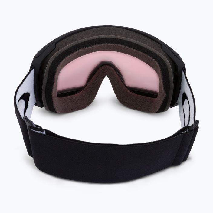 Oakley Line Miner L nero opaco/prizm snow hi pink iridium occhiali da sci 3