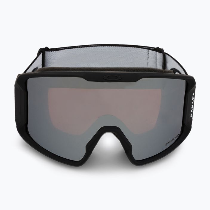 Oakley Line Miner M nero opaco/prizm snow black iridium occhiali da sci 2