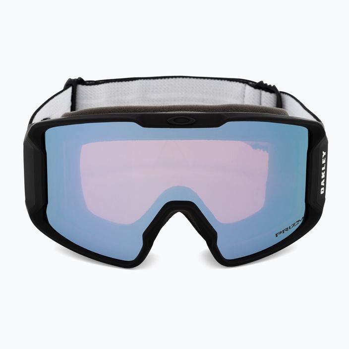 Oakley Line Miner M nero opaco/prizm snow sapphire iridium occhiali da sci 2