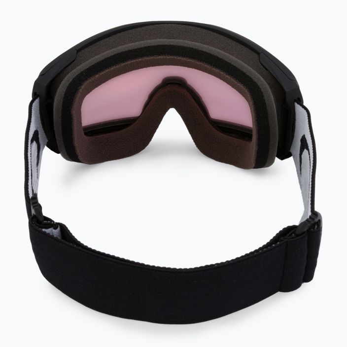 Oakley Line Miner M nero opaco/prizm snow hi pink iridium occhiali da sci 3