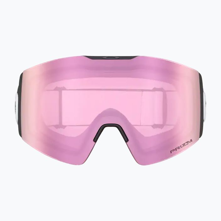 Oakley Fall Line L nero opaco/prizm snow hi rosa occhiali da sci 6