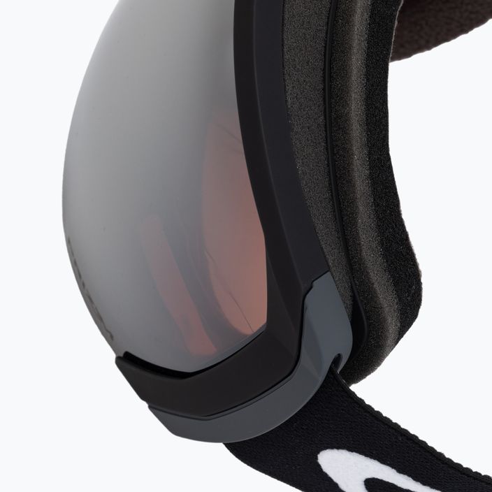 Oakley Flight Path L nero opaco/prizm snow black iridium occhiali da sci 5