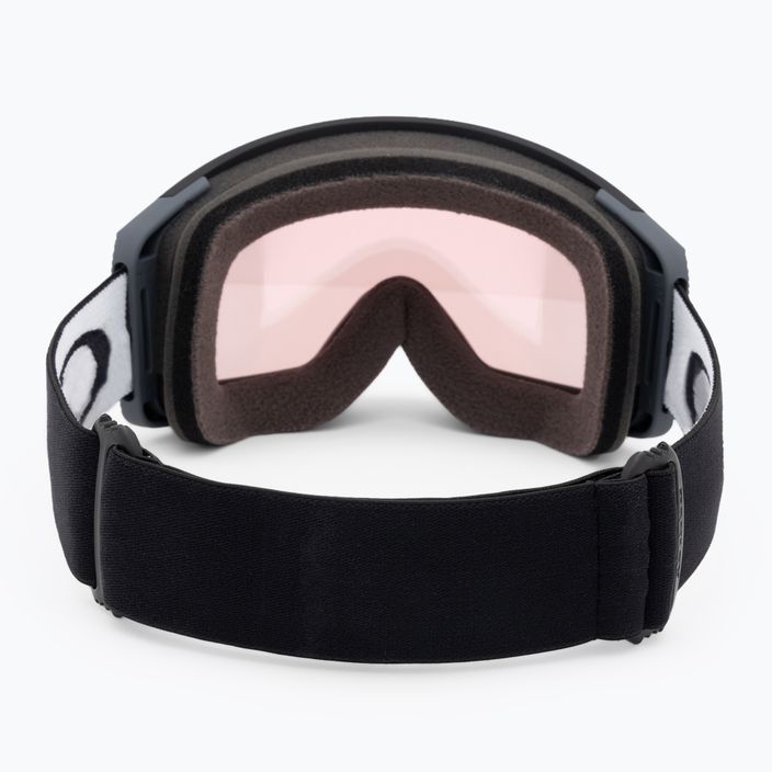 Oakley Flight Tracker M nero opaco/prizm snow hi pink occhiali da sci 3