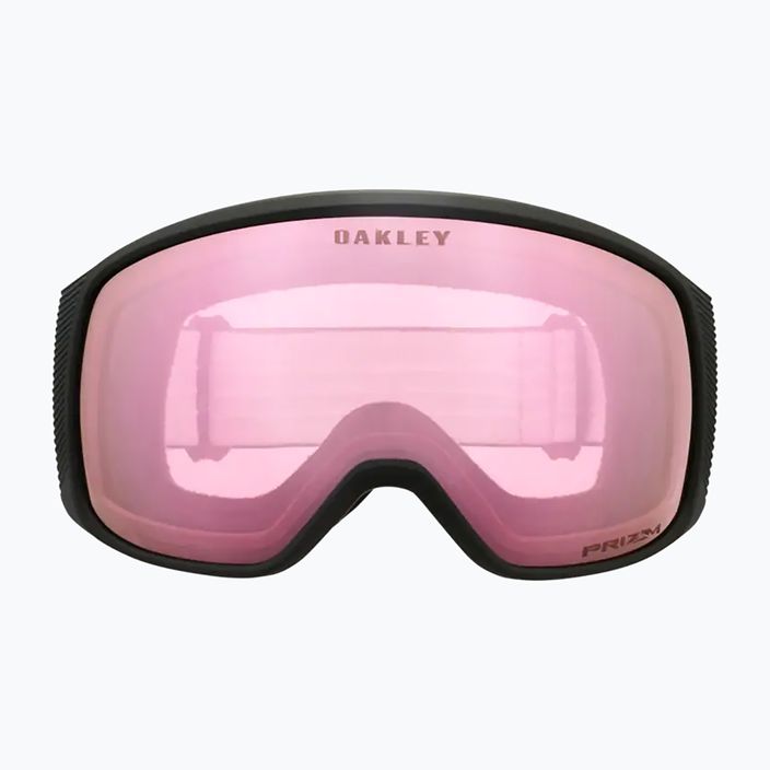 Oakley Flight Tracker M nero opaco/prizm snow hi pink occhiali da sci 6