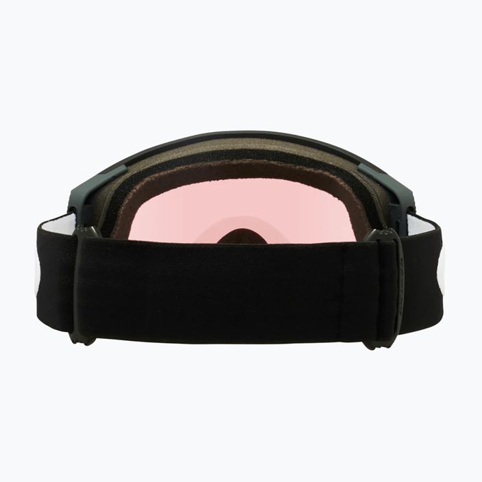 Oakley Flight Tracker M nero opaco/prizm snow hi pink occhiali da sci 7
