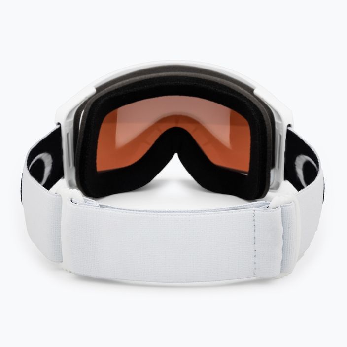 Occhiali da sci Oakley Flight Tracker M bianco opaco/prizm neve zaffiro iride 3