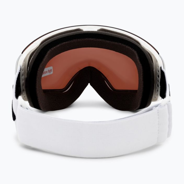 Occhiali da sci Oakley Flight Deck M bianco opaco/prizm snow sapphire iridium 3