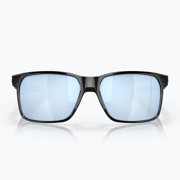 Occhiali da sole Oakley Portal X nero lucido/prizm deep water polarizzati 7