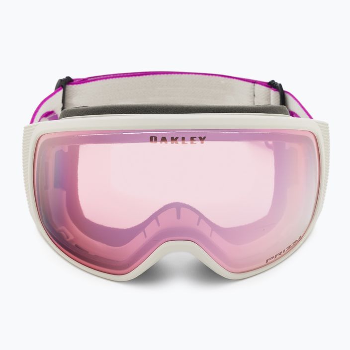 Oakley Flight Tracker M opaco ultra purple/prizm snow hi pink irridium occhiali da sci 2