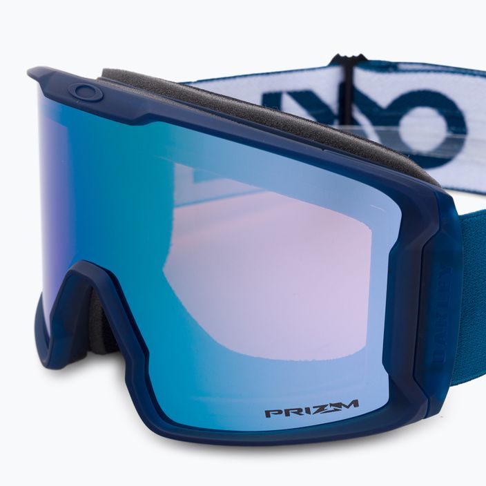 Oakley Line Miner L opaco poseidon/prizm neve zaffiro iridium occhiali da sci 5