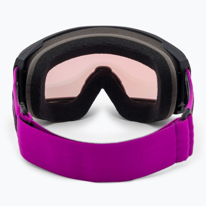 Oakley Line Miner M opaco ultra purple/prizm snow hi pink irridium occhiali da sci 3