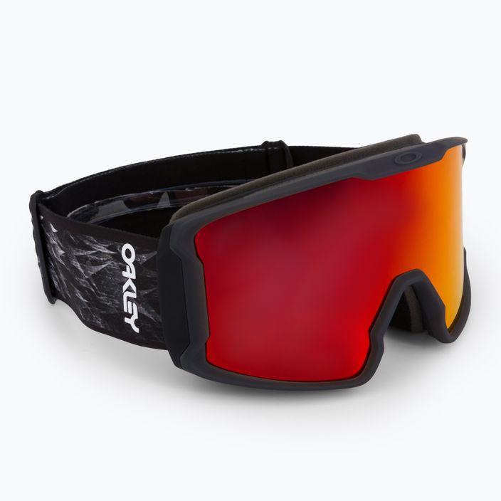 Oakley Line Miner L nero blaze/prizm snow torch iridium occhiali da sci