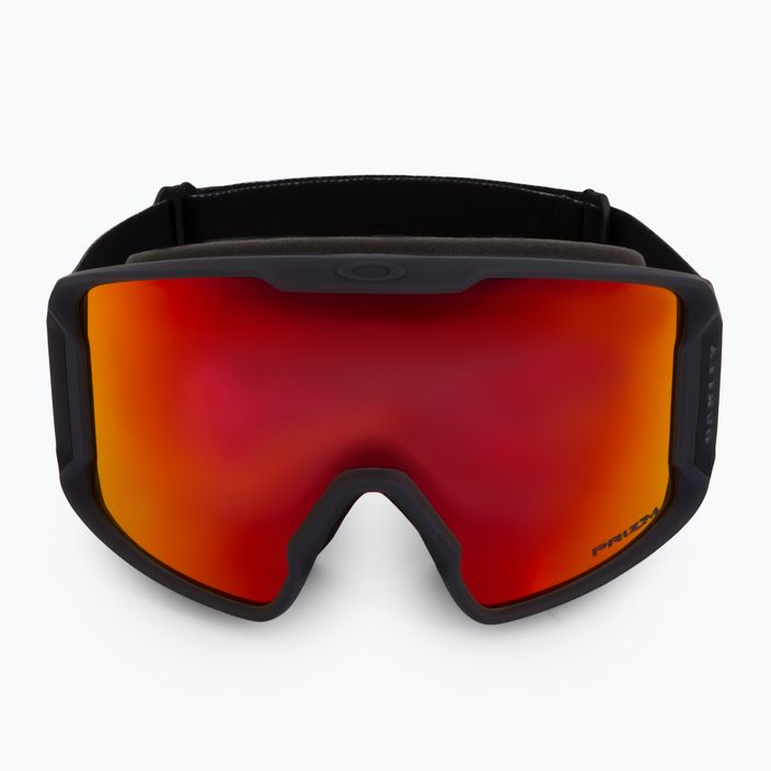 Oakley Line Miner L nero blaze/prizm snow torch iridium occhiali da sci 2