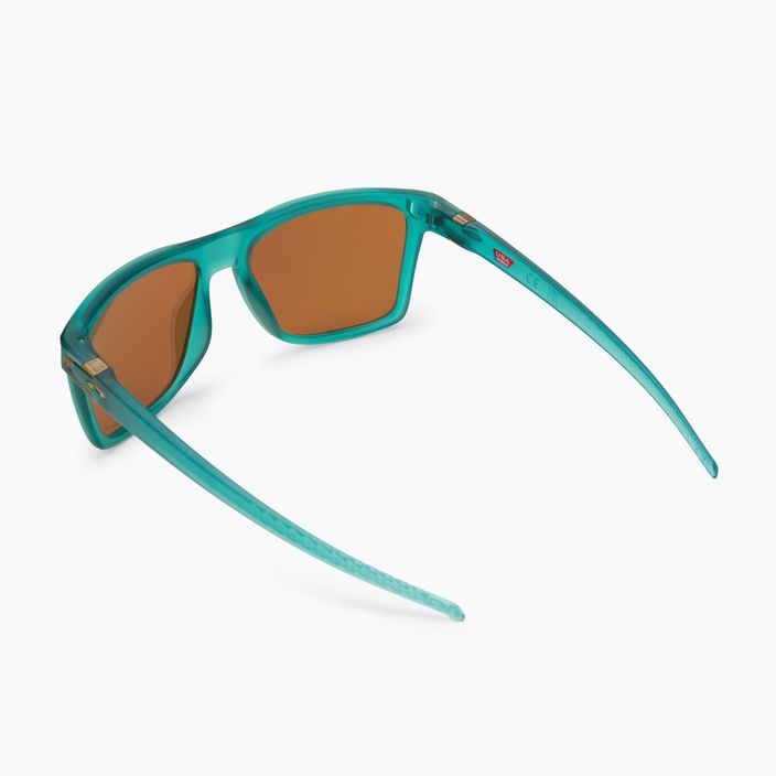 Oakley Leffingwell occhiali da sole polarizzati 24k artic surf/prizm opaco 2