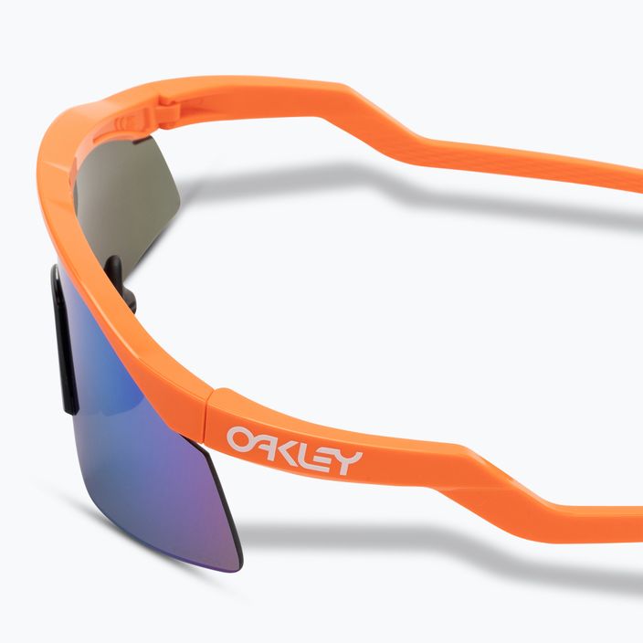Occhiali da sole Oakley Hydra arancio neon/prisma zaffiro 4