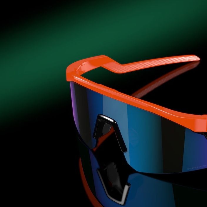 Occhiali da sole Oakley Hydra arancio neon/prisma zaffiro 10